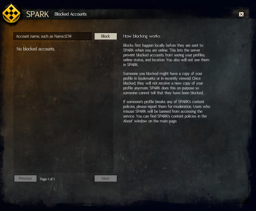 SPARK Block Manager Window