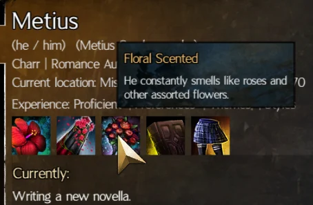 SPARK At a Glance tooltip